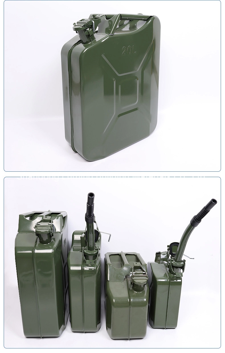 20L 10L European and American Style Jerry Can Gas Can for Sell