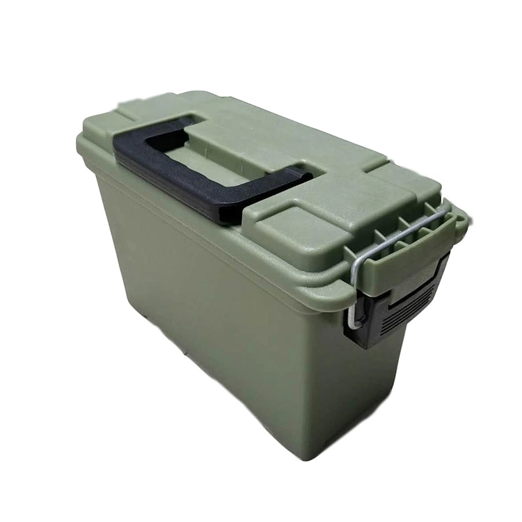 Black/Green Customized Military Plano Plastic Waterproof Ammo Cans for M2a1
