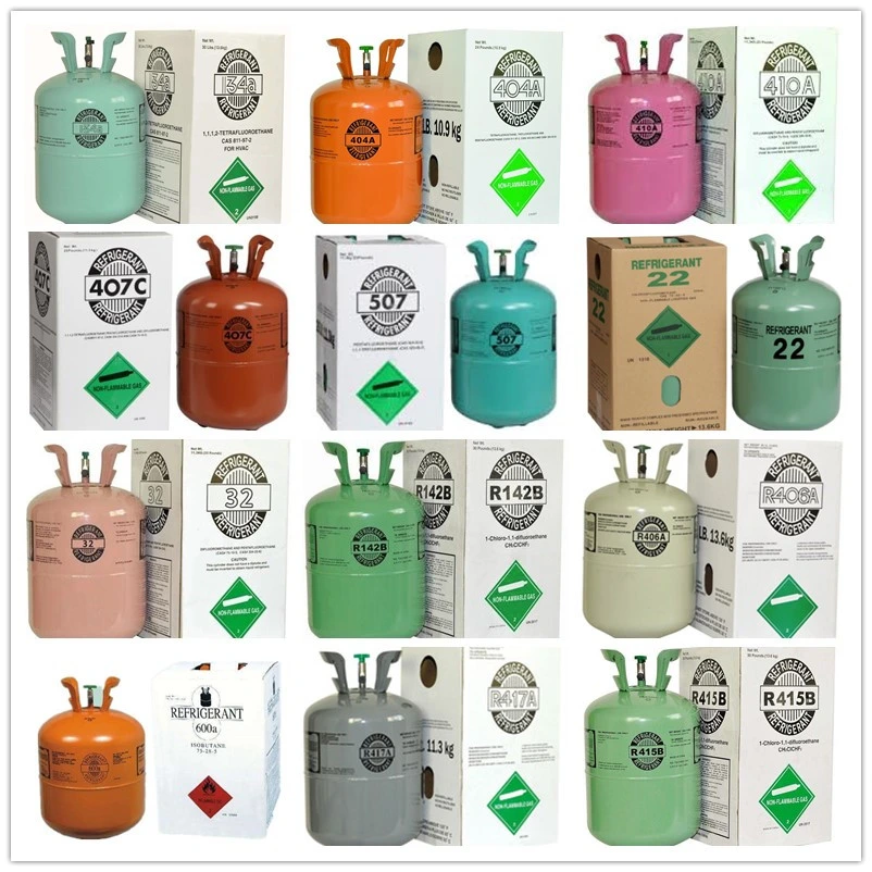 China Refrigerant Factory Supply Auto A/C Air Conditioning Gas Refrigerant R134A Small Can