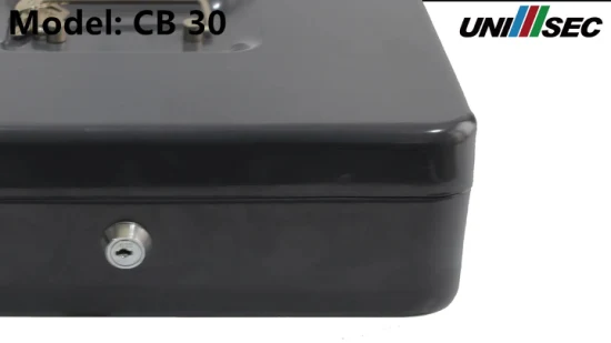 Uni-Sec Type de mot de passe sécurisé de haute qualité Boîte d'économie d'argent Serrure Boîte de caisse en métal Serrure à combinaison Vente en gros de Chine (CB-30)